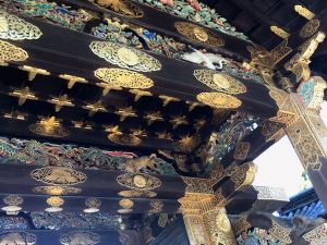 Chateau de Nijo-jo, détail de la porte d'entrée