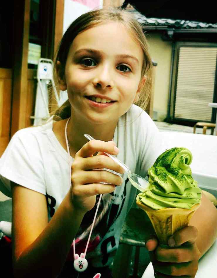 Glace au the vert, j'en mange presque tous les jours !