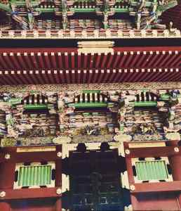 Détail de la pagode du Tōshō-gū, Nikko