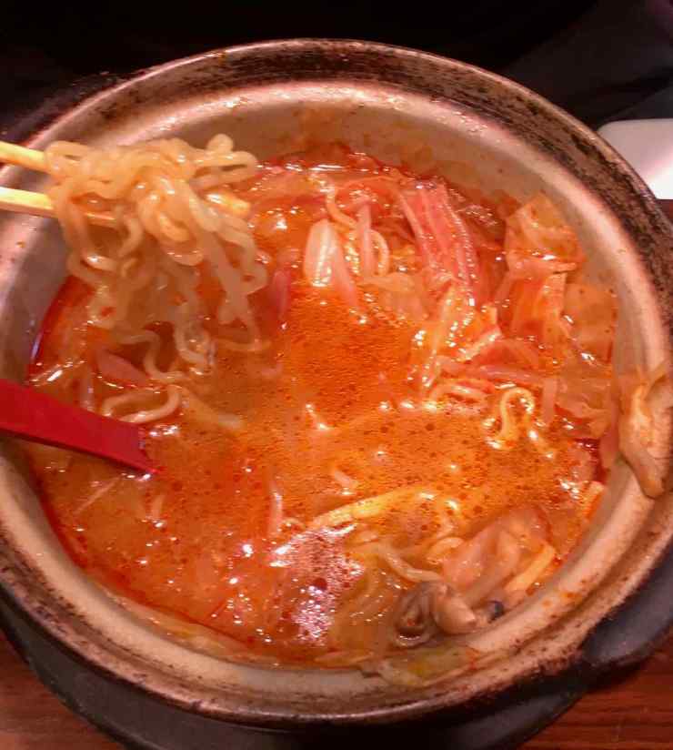 Ramen : Soupe de pâtes.