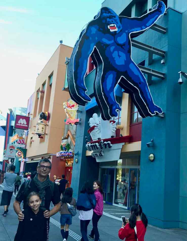 Arrivée à Universal Studio Japan