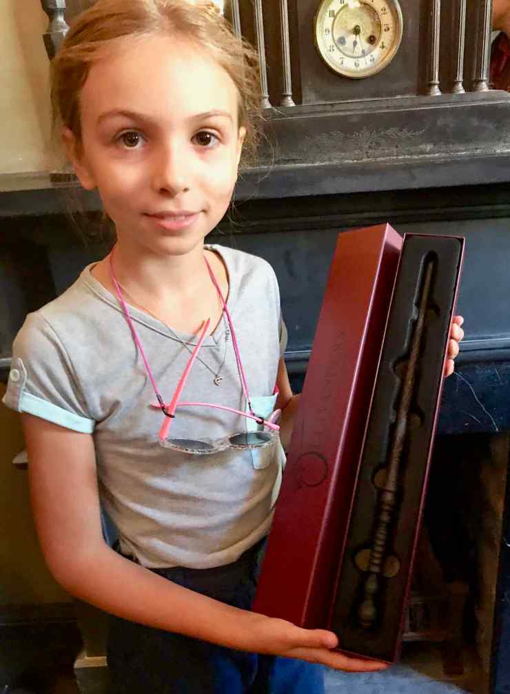 Eden et "Sa" baguette magique - Harry Potter - Universal Studio Japan