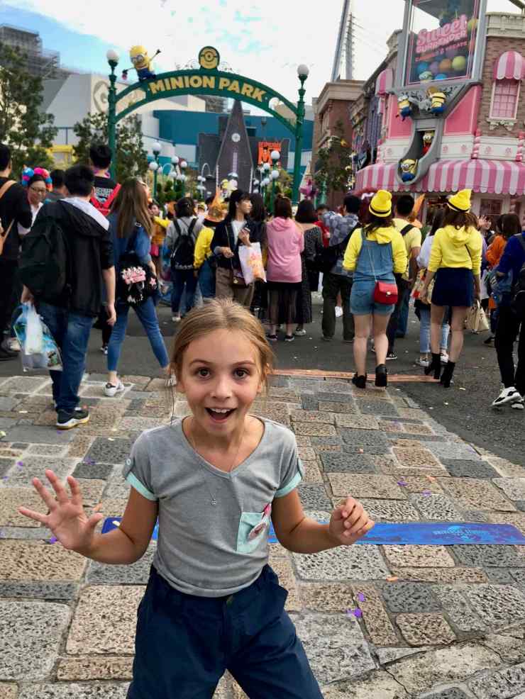 Entrée de l'univers des Minions - Universal Studio Japan
