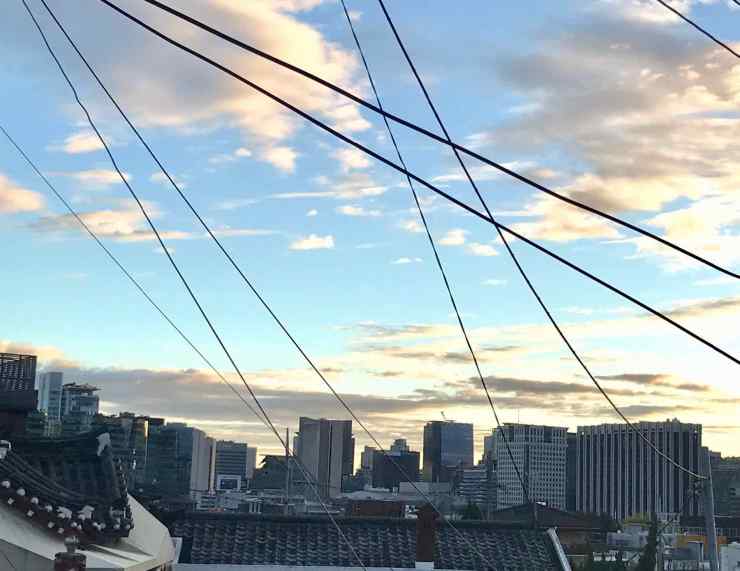 Seoul, vue sur les gratte-ciels