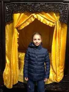 Eden devant une chambre à coucher dans une maison de Hutong - Pekin - Chine