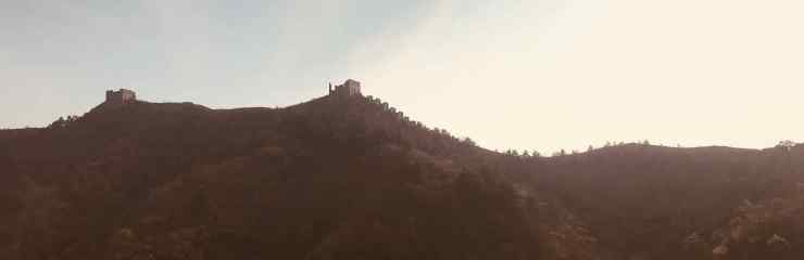 La grande muraille qui serpente - Jinshanling - Chine