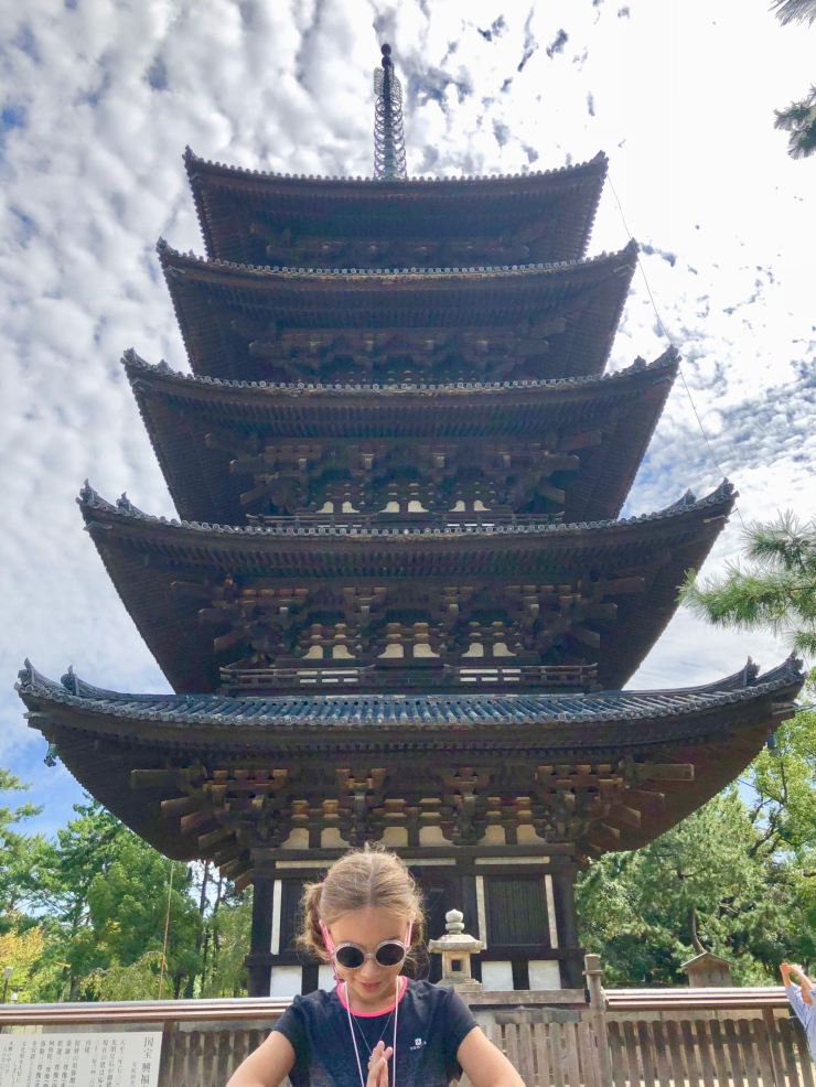 la grande pagode du Hōryū-ji