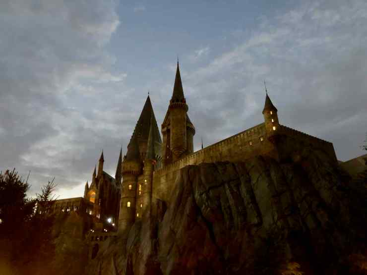 Poudlard à la tombée du jour - Harry Potter -Universal Studio Japan