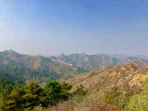 La grande muraille qui serpente - Jinshanling - Chine