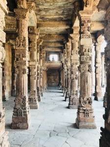 Piliers de la Mosquée du Qutb Minar - Delhi - Inde