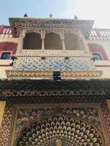 Dans l'une des cours du City Palace - Jaipur - Rajasthan