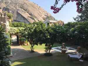 Jardin de notre hôtel - Narlai - Rajasthan - Inde
