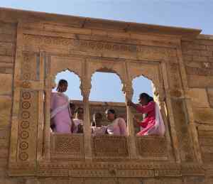 Rencontre dans la ville fantôme - Désert du Thar - Rajasthan - Inde