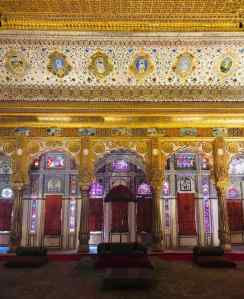 Salon de Maharaja - Fort de Jodhpur - Rajasthan - Inde