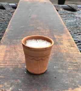 Petite pause "Cha massala" sur l'autoroute