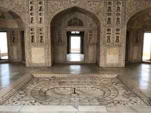 Pièces du Fort Rouge - Agra - Inde