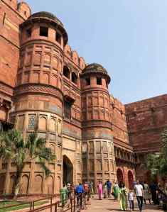 Entrée du Fort Rouge - Agra - Inde
