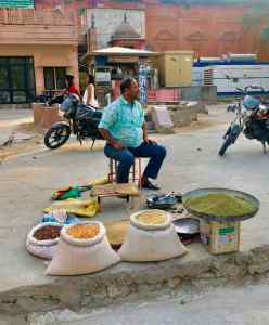 Vendeur de céréales - Jaipur - Rajasthan