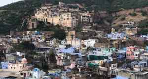 Le palais de Bundi au dessus de la ville - Rajasthan - Inde