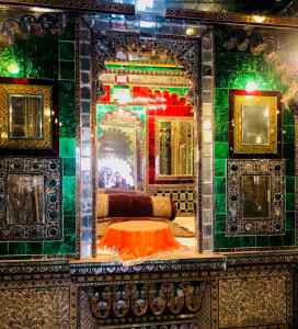 Salon de Maharaja - City Palace - Udaipur - Rajasthan - Inde