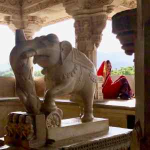 Sculpture - Ranakpur - Rajasthan - Inde