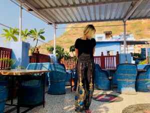 Sur la terrasse de notre guesthouse - Jodhpur - Rajasthan - Inde