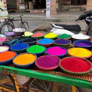 Vendeur de Pigments - Jodhpur - Rajasthan - Inde