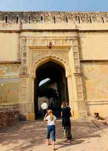 Porte d'entrée du fort de Jodhpur - Rajasthan - Inde