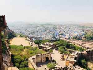 Vue sur la ville depuis le fort - Jodhpur - Rajasthan - Inde