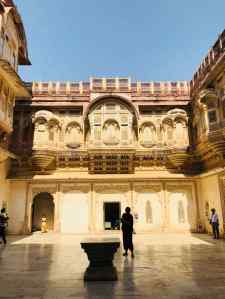 Cour Intérieure du Palais - Jodhpur - Rajasthan - Inde