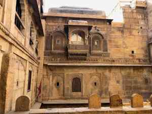Cour intérieure - Fort de Jaisalmer - Rajasthan - Inde