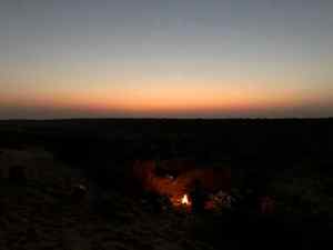 Feu de joie - Désert du Thar - Rajasthan - Inde