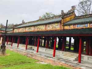 Galeries rénovées de la Cité Impériale - Hue - Vietnam