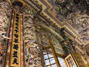 Intérieur du Mausolée de Khai Dinh - Hue - Vietnam
