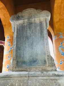 Stèle biographique - Mausolée de Tu Duc - Hue - Vietnam