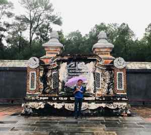 Eden dans le Mausolée de Tu Duc - Hue - Vietnam