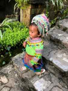 Fillette Hmong - Région de Sapa - Vietnam