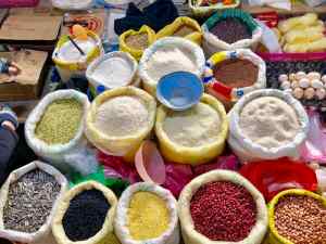 Céréales sur le marché de Sapa - Vietnam