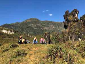 Instant intense entre filles - Région de Sapa - Vietnam
