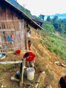 La maison de Sing et sa source naturelle - Région de Sapa - Vietnam