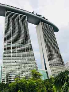 Au pied du Marina Bay Sand - Singapour