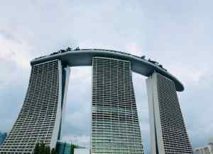 Au pied du Marina Bay Sand - Singapour
