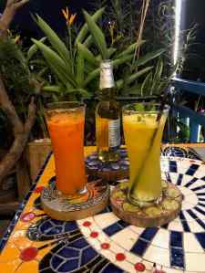 Jus de Fruits frais et Bière - Eden Bar - Hanoi - Vietnam