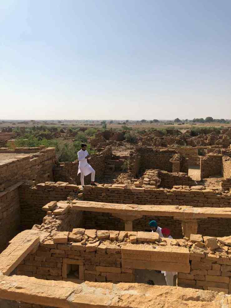 Dans le village fantôme - Désert du Thar - Rajasthan - Inde