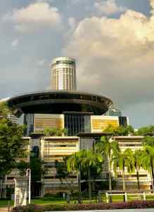 Buildings et Palmiers - Singapour