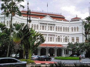 L'Hotel Raffle, avant travaux - Singapour