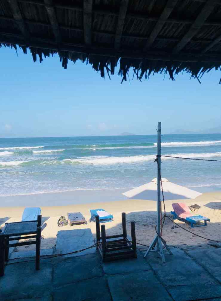 Hidden Beach - LA terrasse d'où Geoffrey est tombé - Hoi An - Vietnam