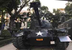 Tank des forces US - Musée de la Guerre - Saigon - Vietnam