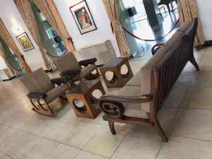 Meubles so Sixties - Palais de la réunification - Saigon - Vietnam