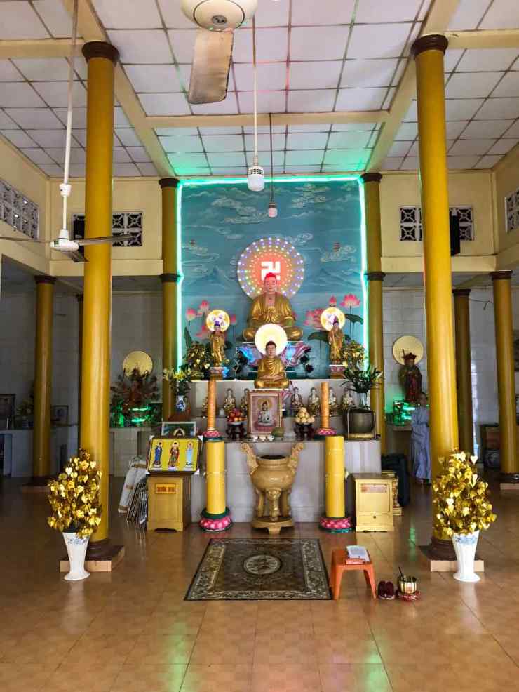 Temple hébergeant des orphelins - Can Tho - Vietnam